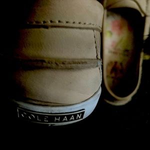 Suede leather loafers